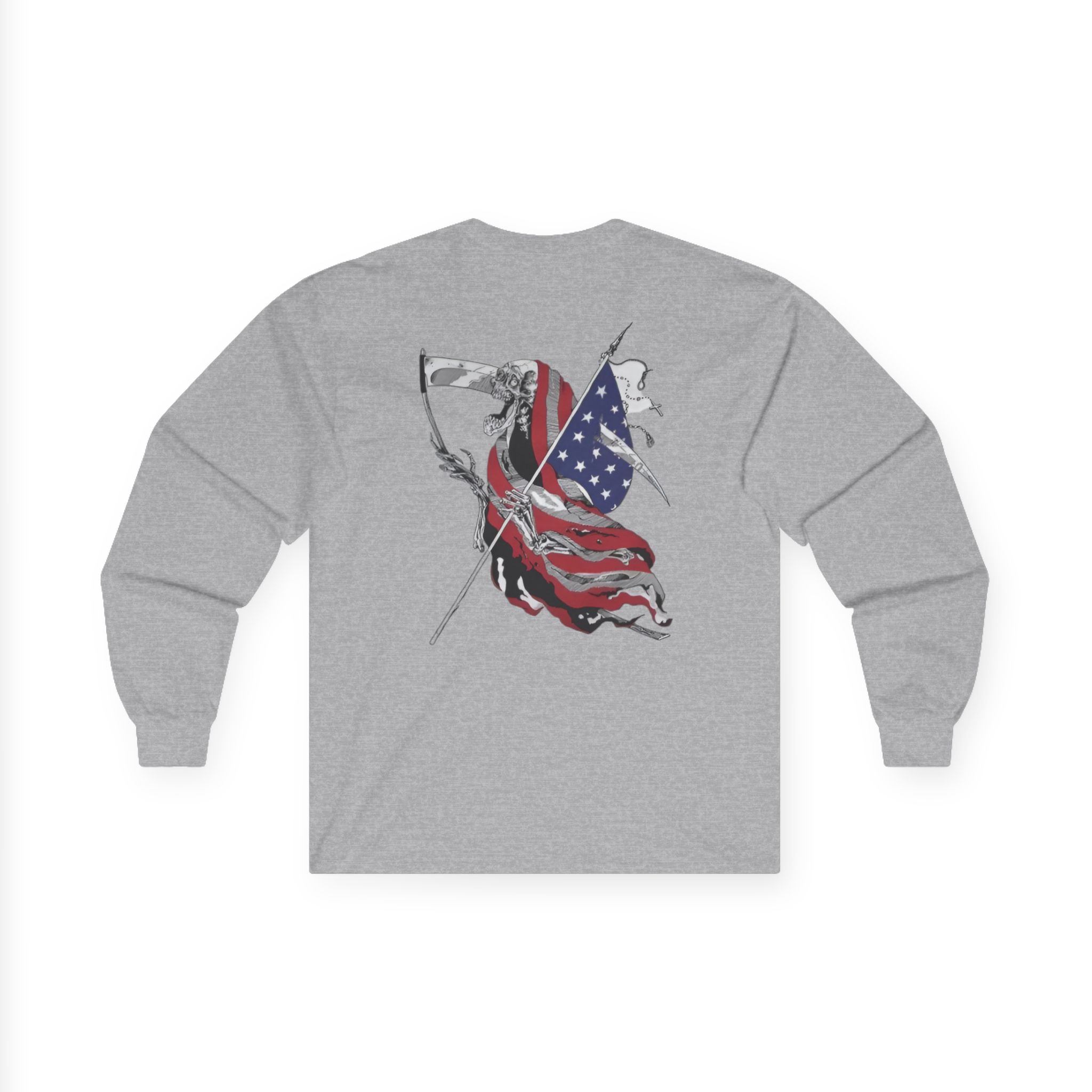 Power Trip American Reaper Unisex Ultra Cotton Long Sleeve Tee