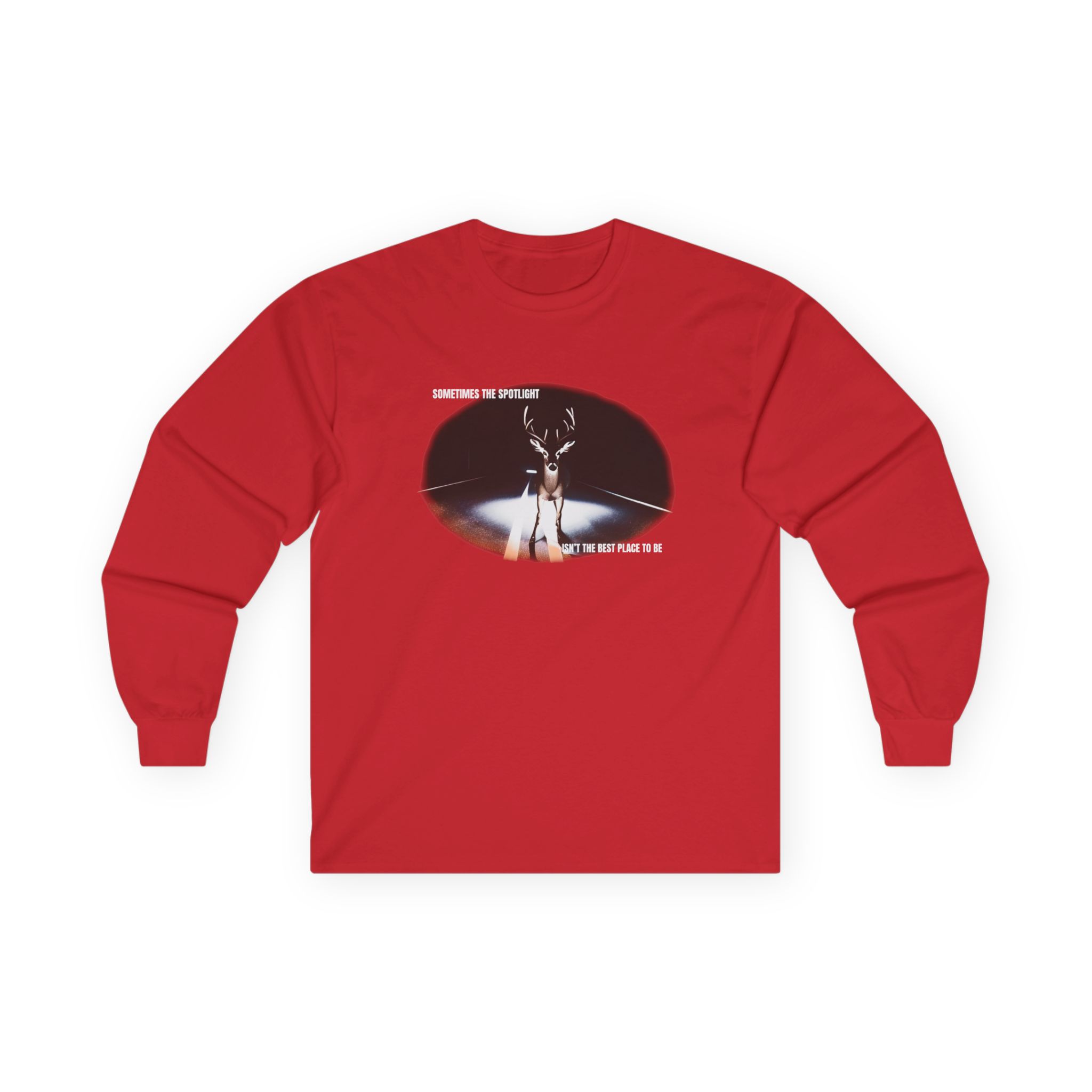 Fresh Love Red Spotlight Unisex Ultra Cotton Long Sleeve Tee