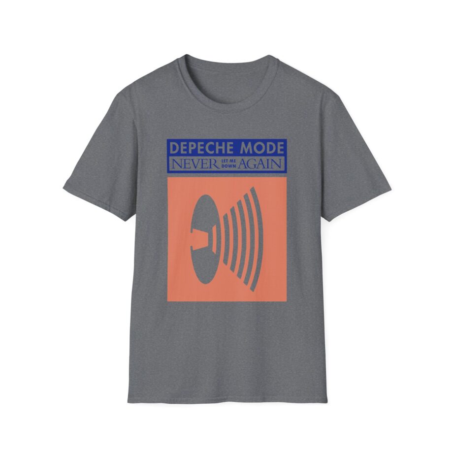 Depeche Mode Never Let Me Down Again Unisex Softstyle T-Shirt