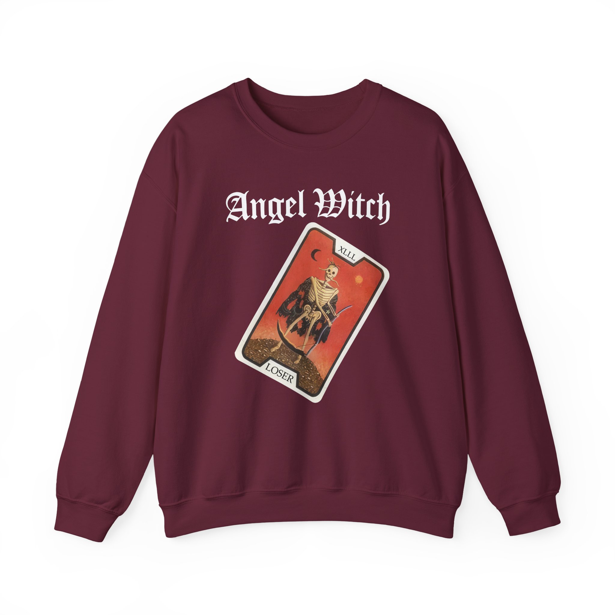 Angel Witch Loser Unisex Heavy Blendâ„¢ Crewneck Sweatshirt