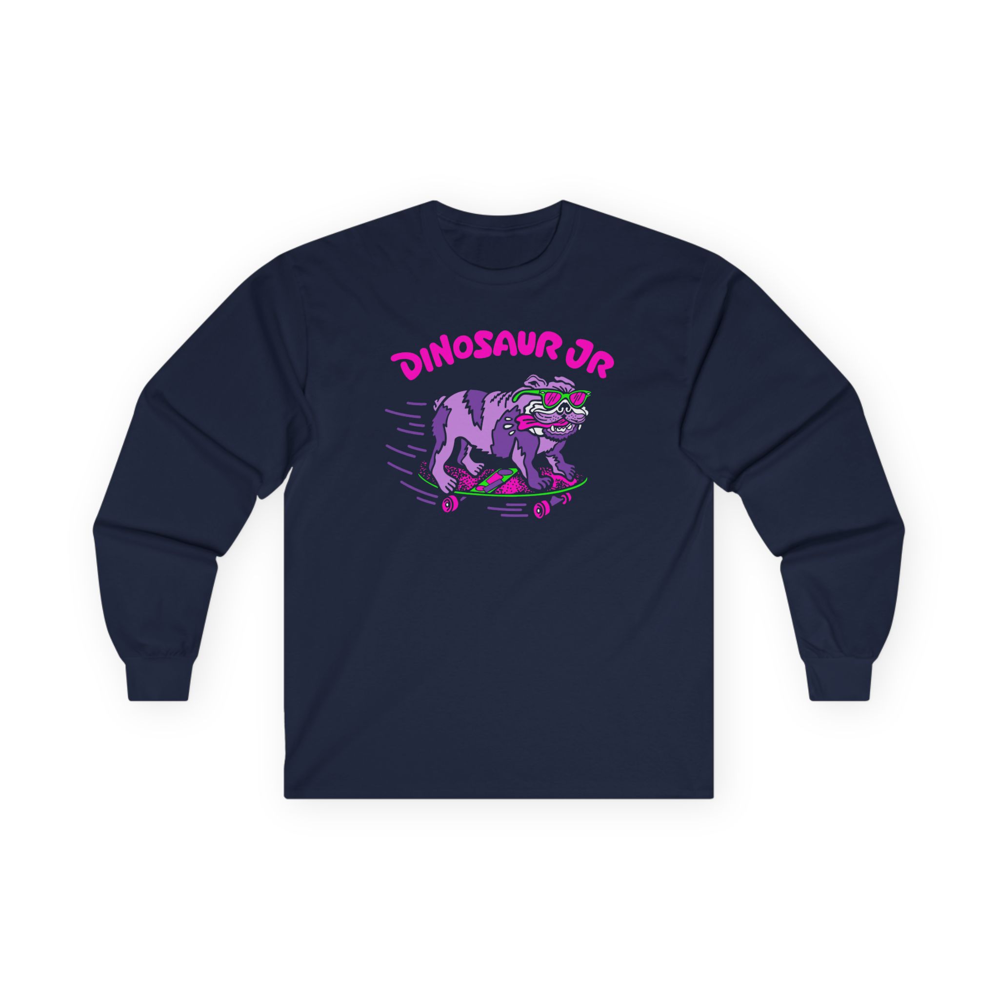 Dinosaur Jr Skateboard Bulldog Unisex Ultra Cotton Long Sleeve Tee