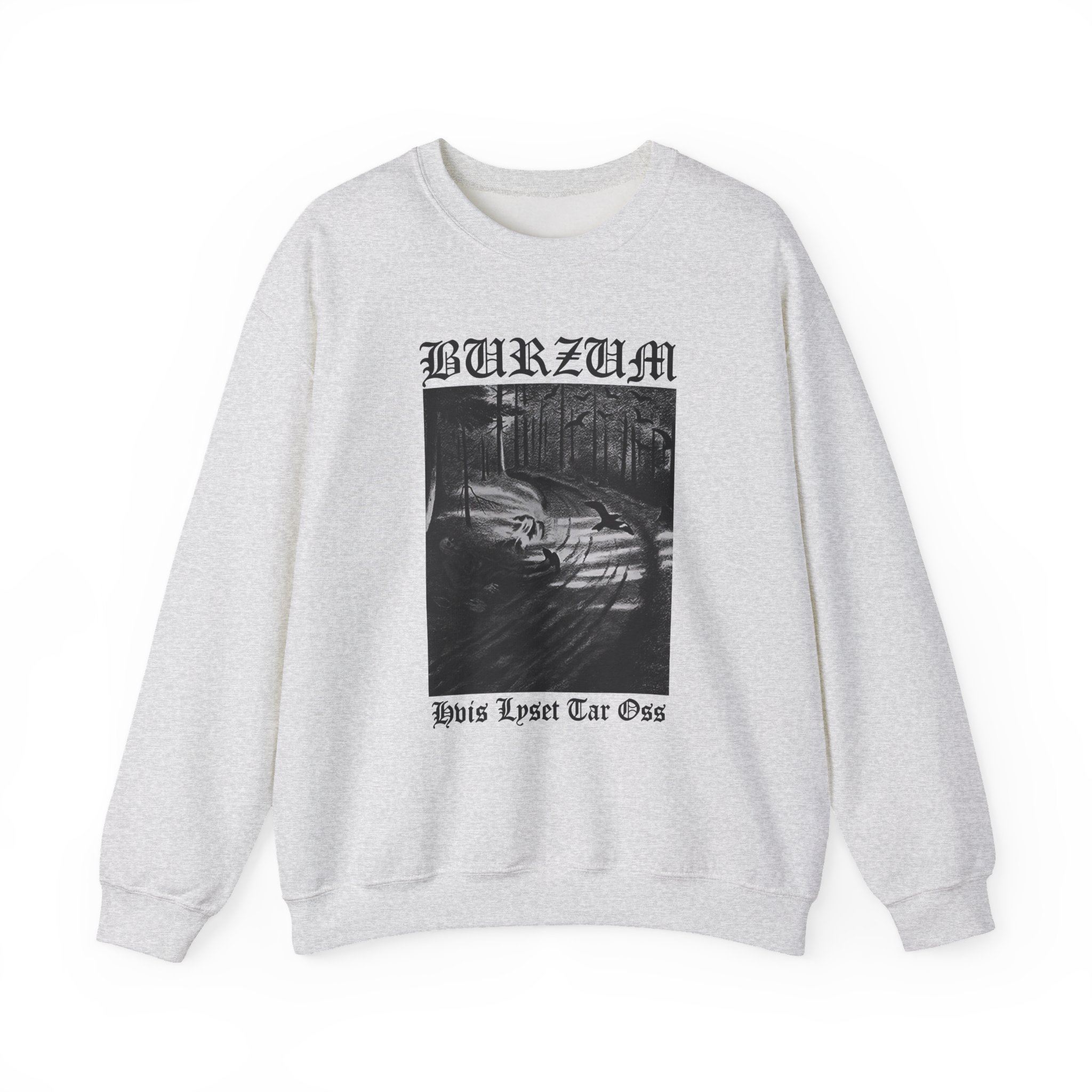 Burzum Hvis Lyset Tar Oss Unisex Heavy Blendâ„¢ Crewneck Sweatshirt