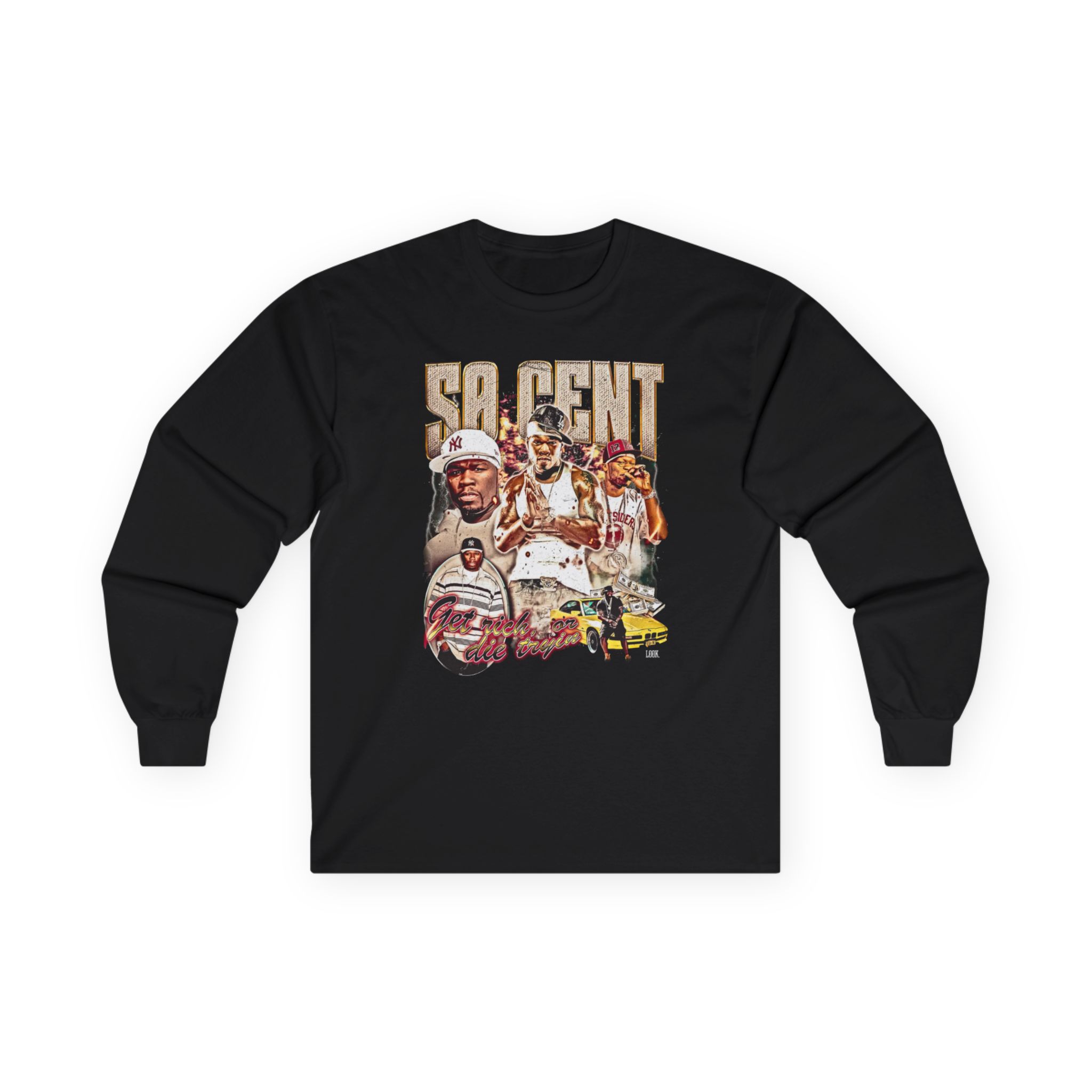 50 Cent Get Rich or Die Tryin Unisex Ultra Cotton Long Sleeve Tee