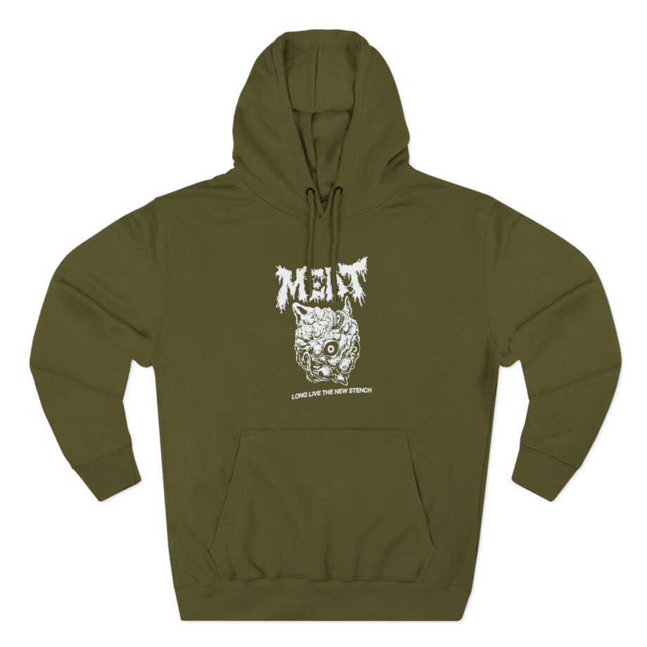 Meatcanyon  Long Live the New Stench Three-Panel Fleece Hoodie