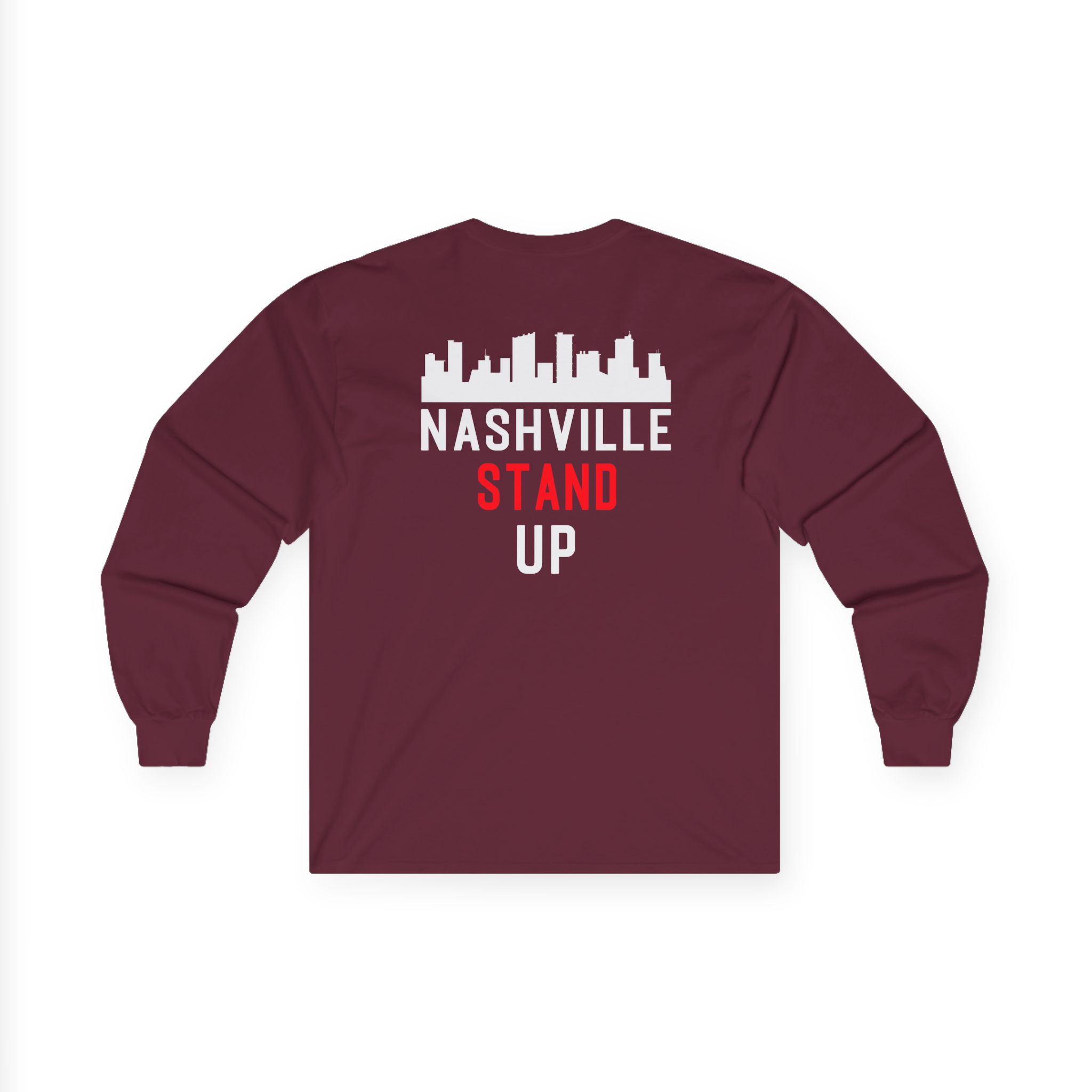 Caleb Plant Nashville Stand Up World Championship Unisex Ultra Cotton Long Sleeve Tee