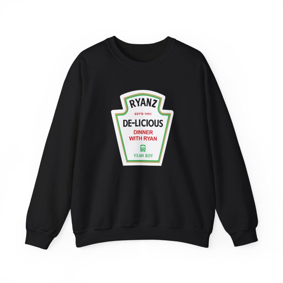 Ryan Windridge De-lecious Dinner Unisex Heavy Blend™ Crewneck Sweatshirt