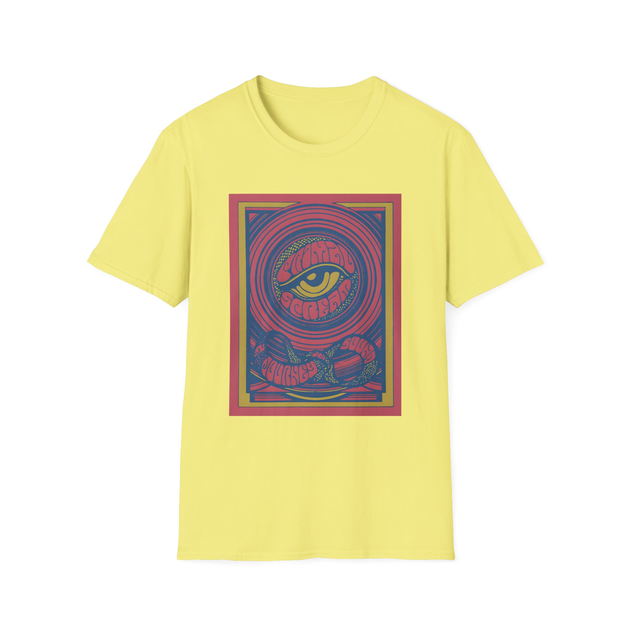 Primal Scream a Journey Into Sound  Unisex Softstyle T-Shirt
