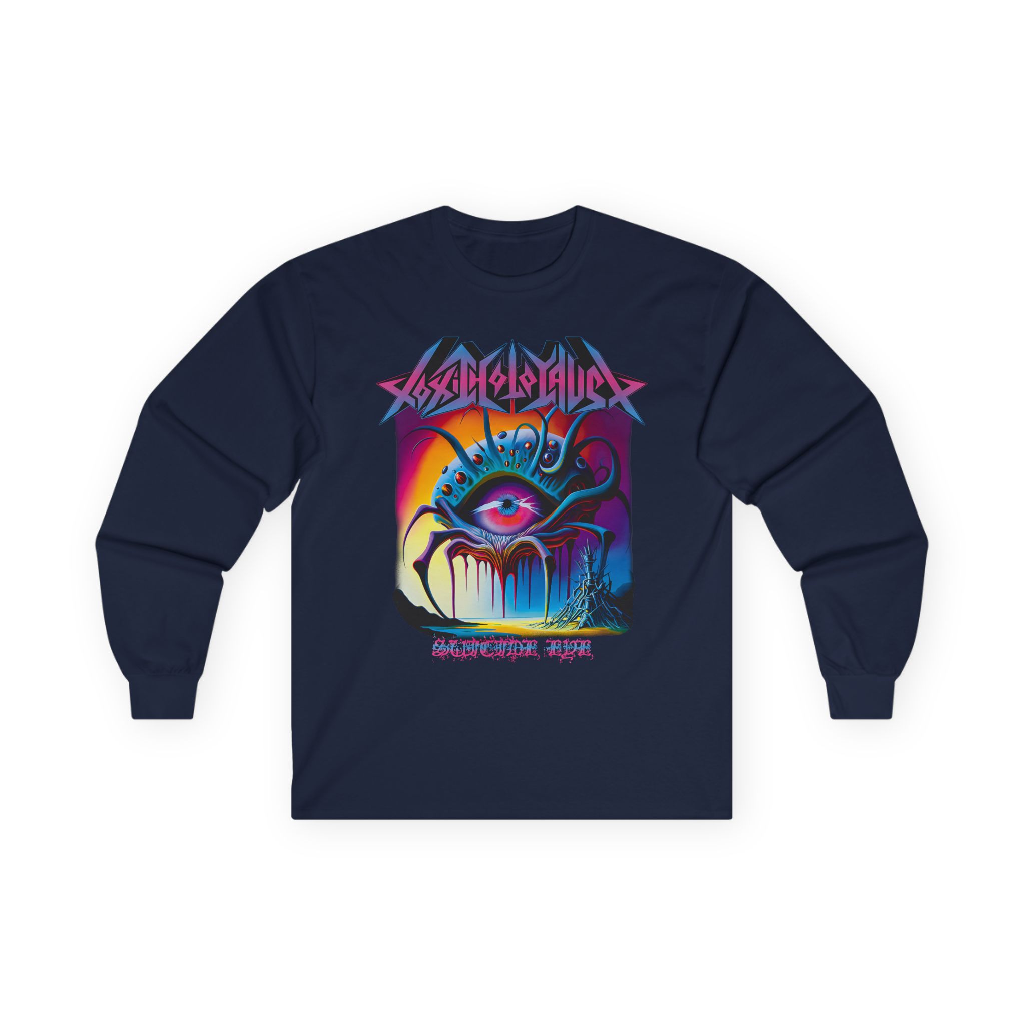 Toxic Holocaust Suicide Eye Unisex Ultra Cotton Long Sleeve Tee