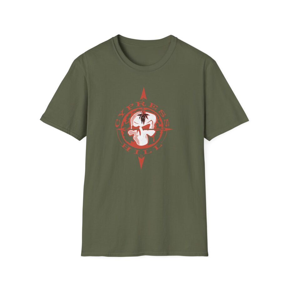 Cypress Hill Skull N Compass Unisex Softstyle T-Shirt