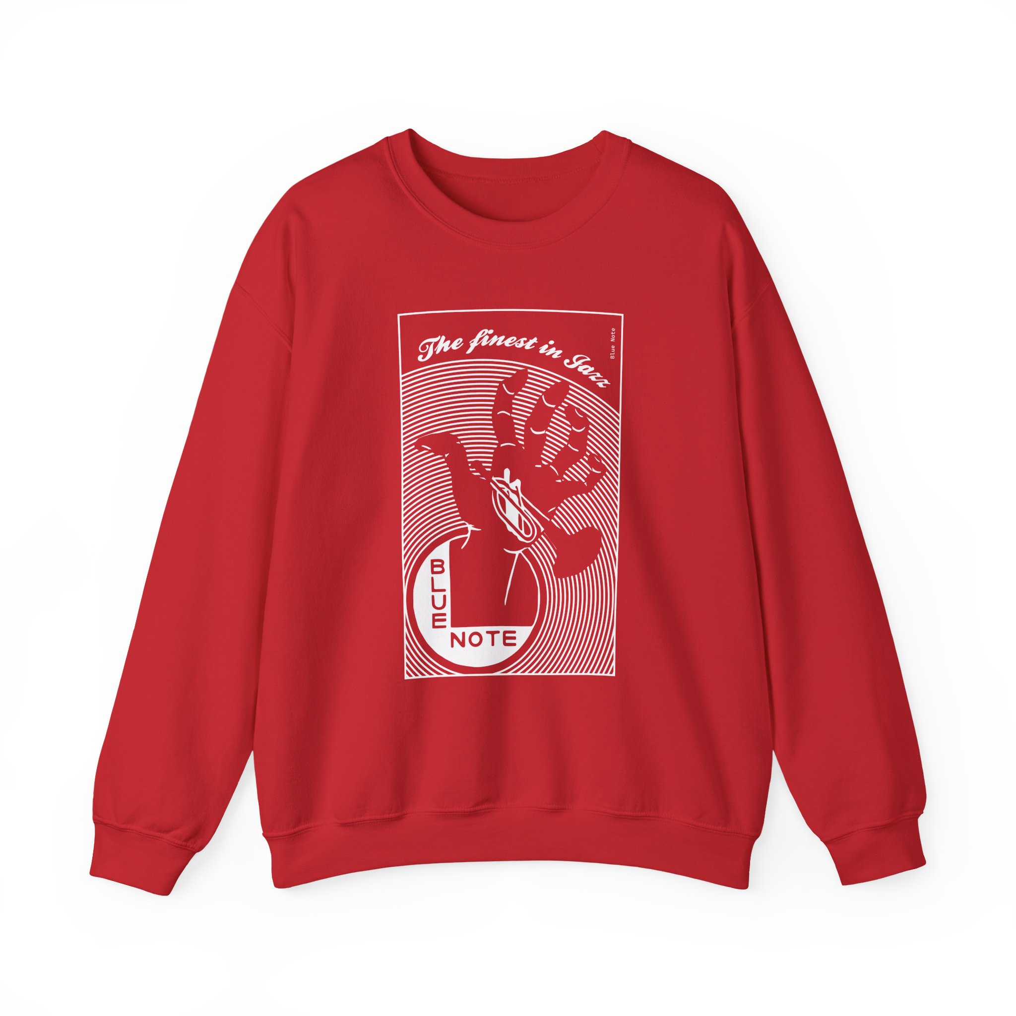 Blue Note Records Unisex Heavy Blendâ„¢ Crewneck Sweatshirt