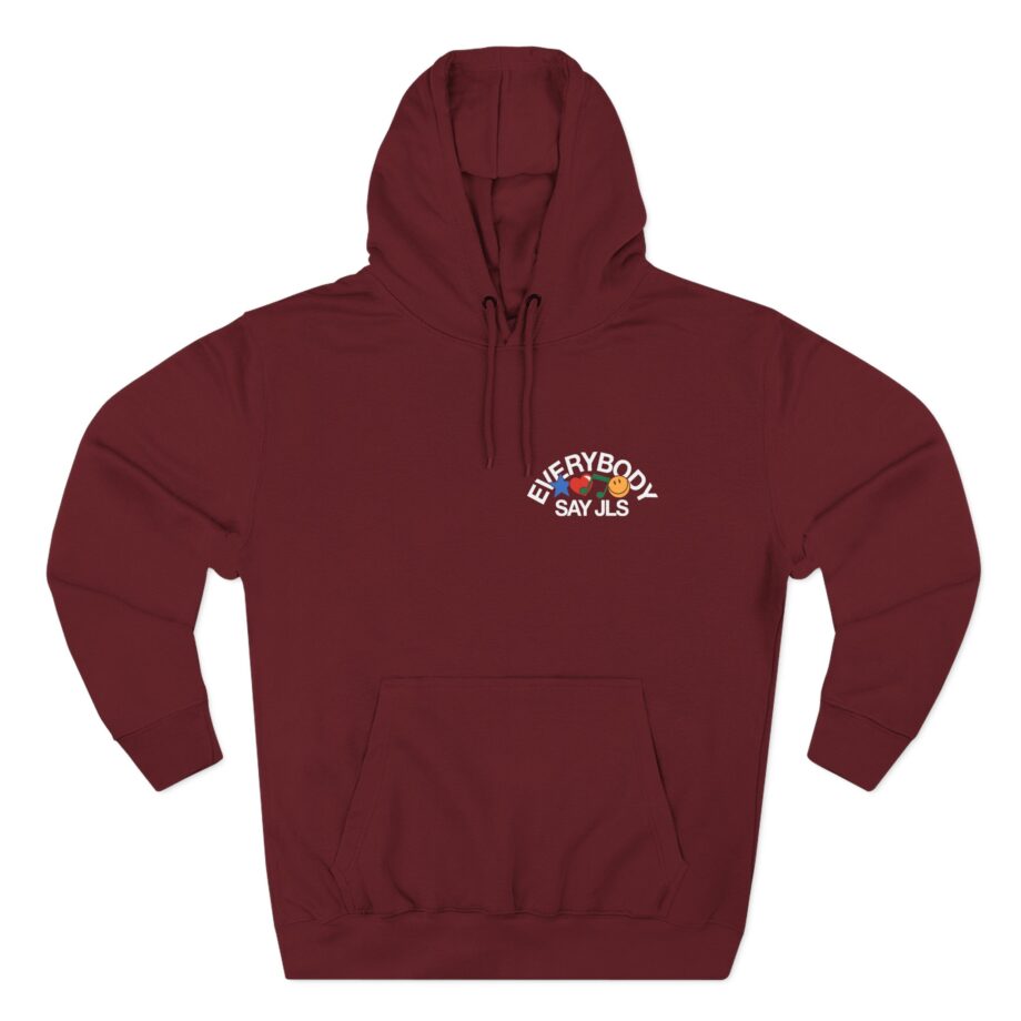JLS, Everybody Say JLS Three-Panel Fleece Hoodie