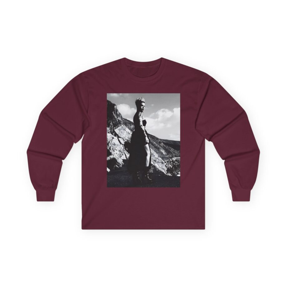 P!nk Trustfall Charcoal Unisex Ultra Cotton Long Sleeve Tee