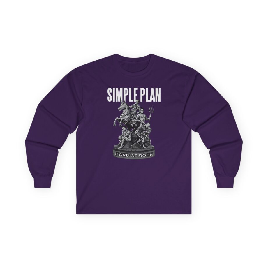 Simple Plan Hard as Rock Unisex Ultra Cotton Long Sleeve Tee