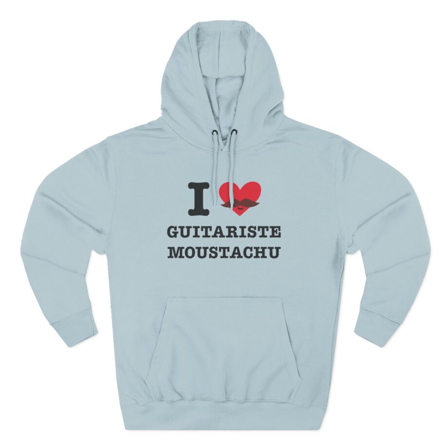 Hayley Williams Moustachu Three-Panel Fleece Hoodie