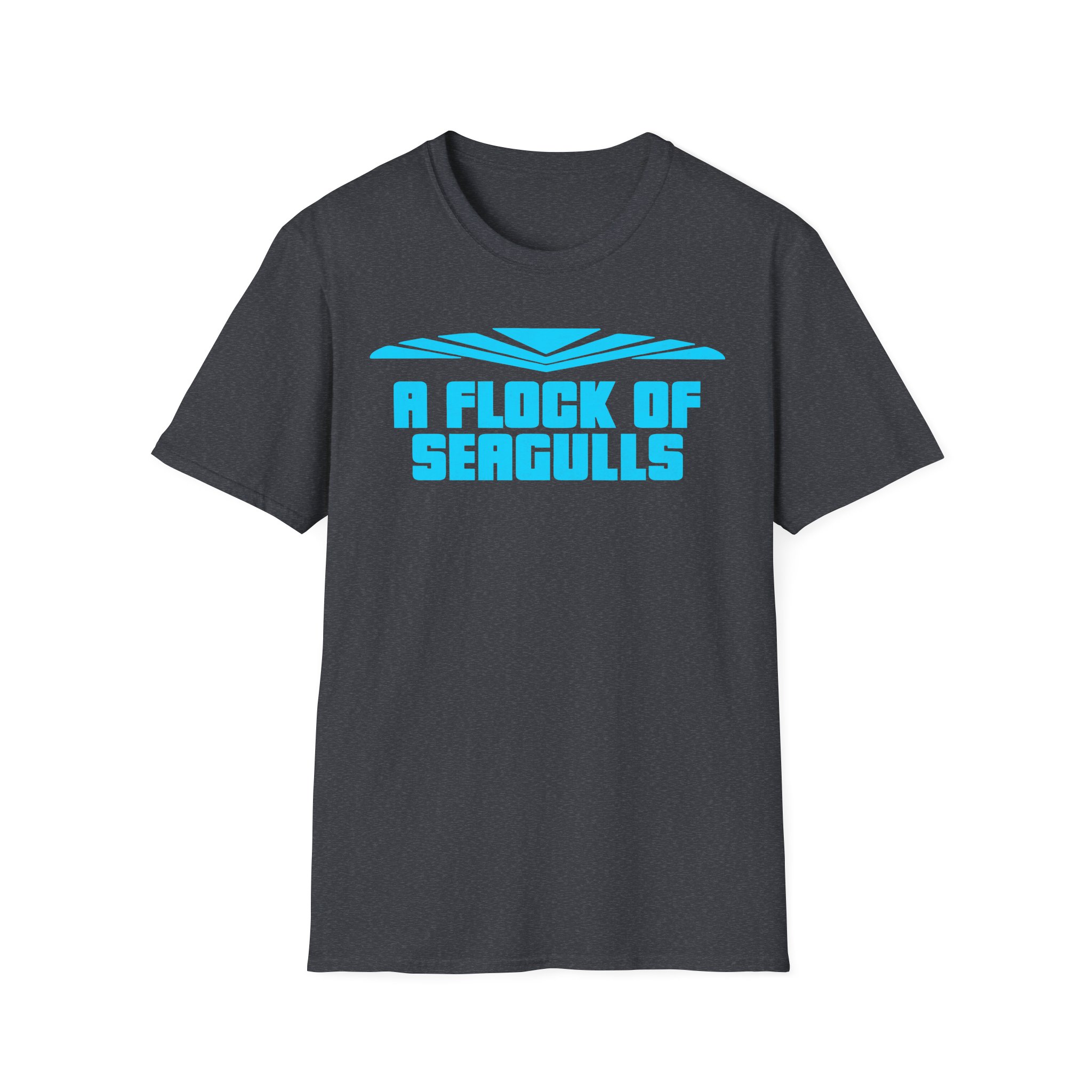 A Flock of Seagulls Logo Unisex Softstyle T-Shirt