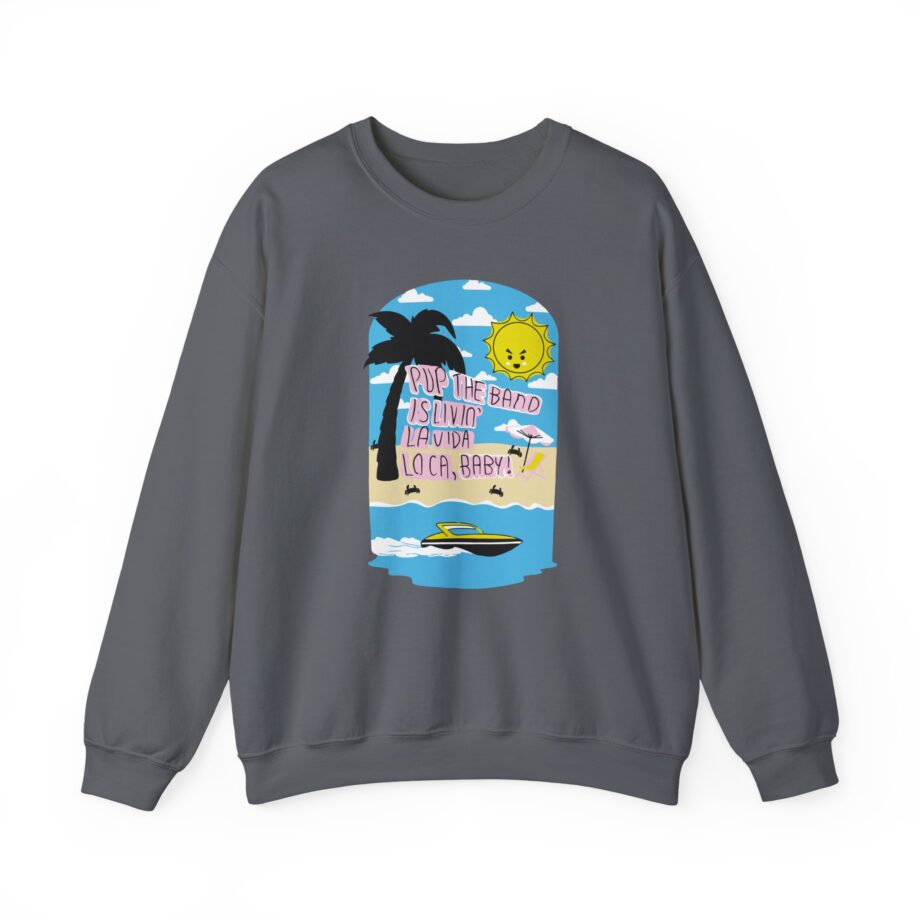 Pup La Vida Loca Unisex Heavy Blend™ Crewneck Sweatshirt
