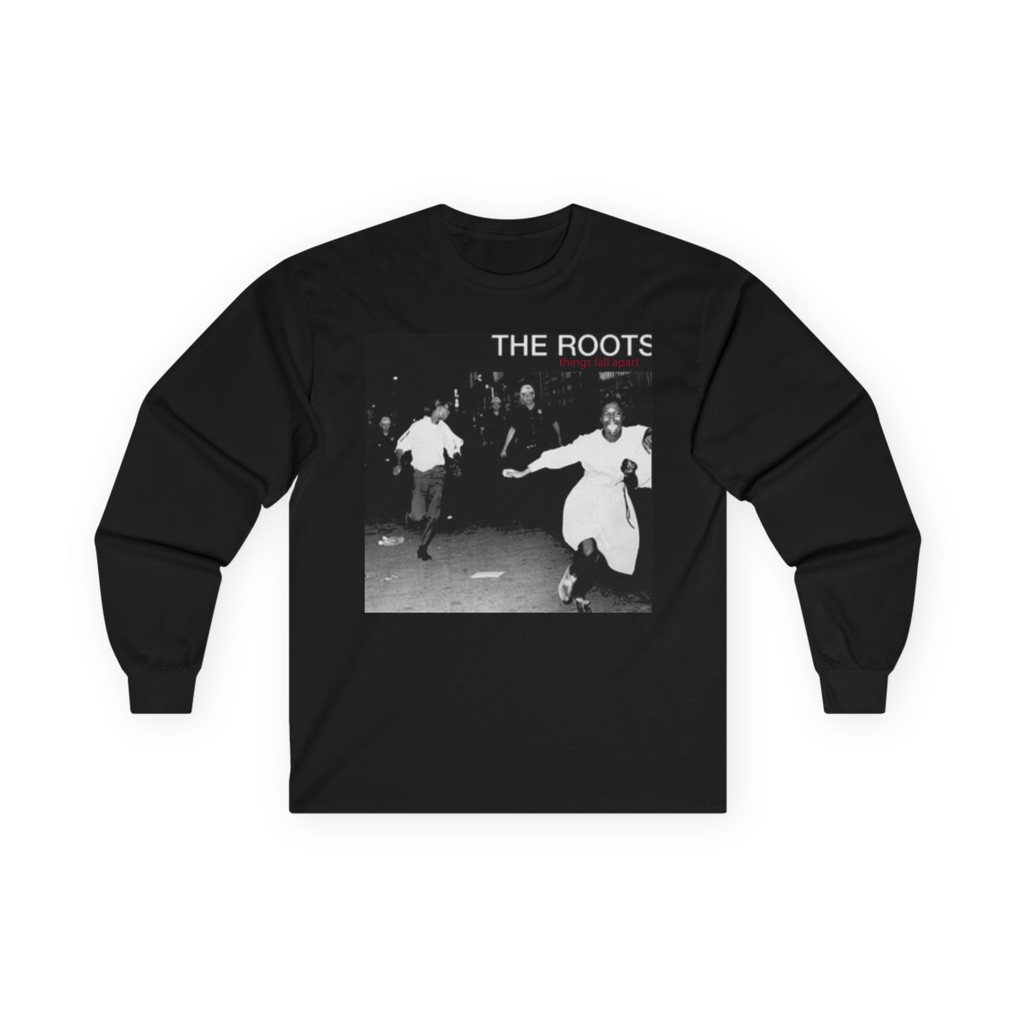 The Roots Things Fall Apart Album Cover Unisex Ultra Cotton Long Sleeve Tee