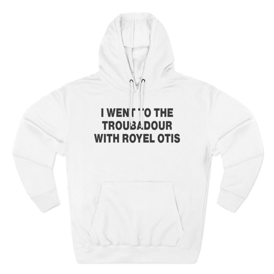 Royel Otis Three-Panel Fleece Hoodie