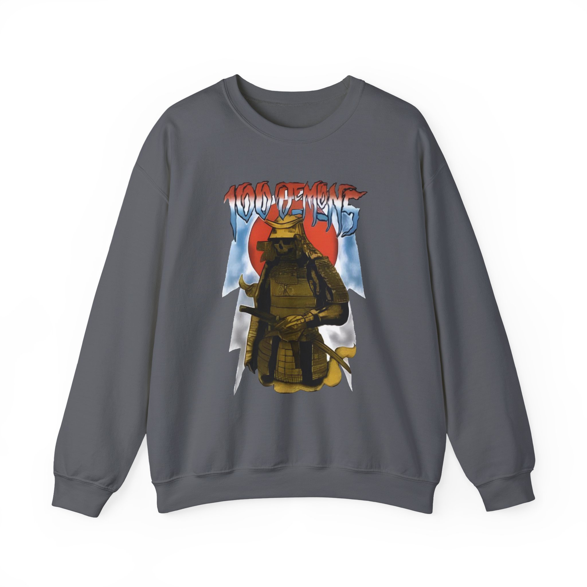 100 Demons Unisex Heavy Blendâ„¢ Crewneck Sweatshirt