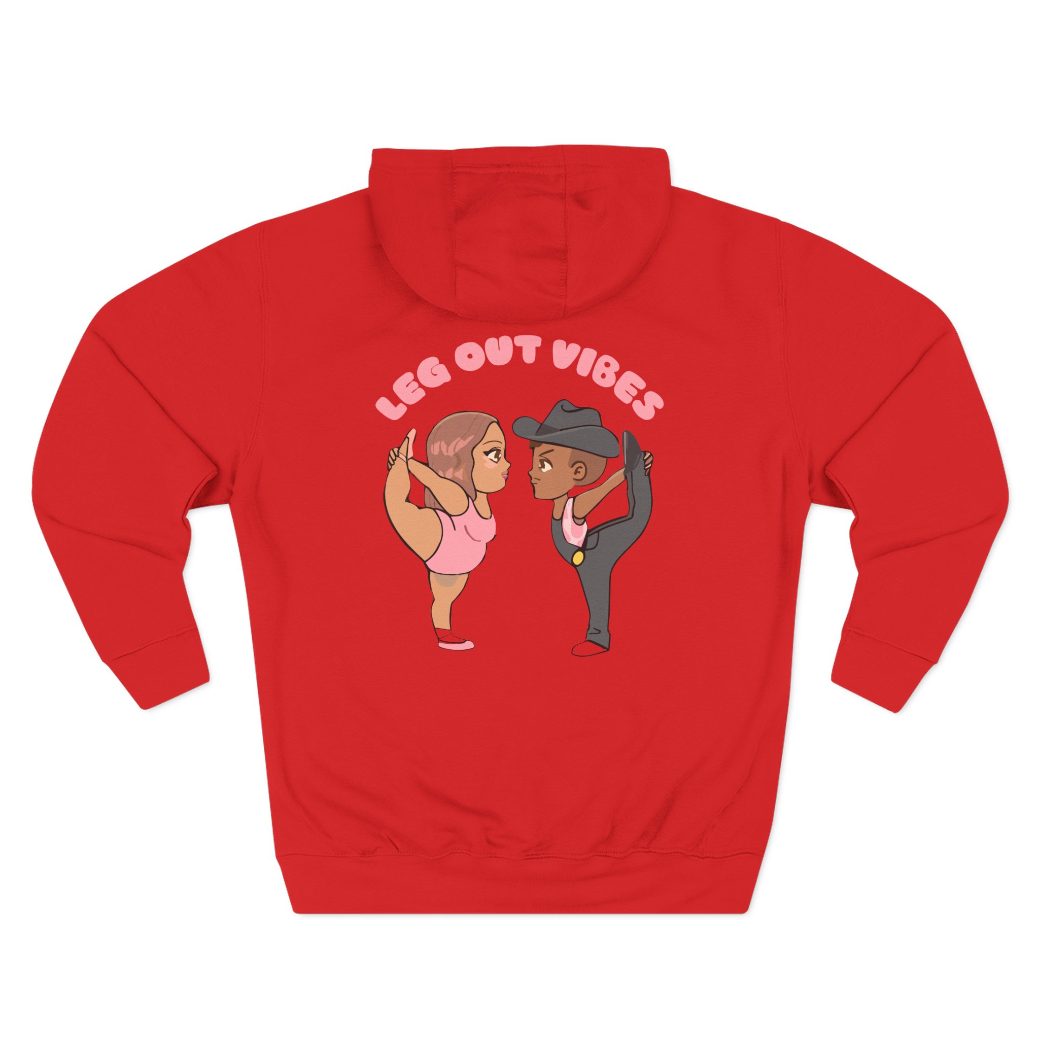 Shawty Bae Three-Panel Fleece Hoodie