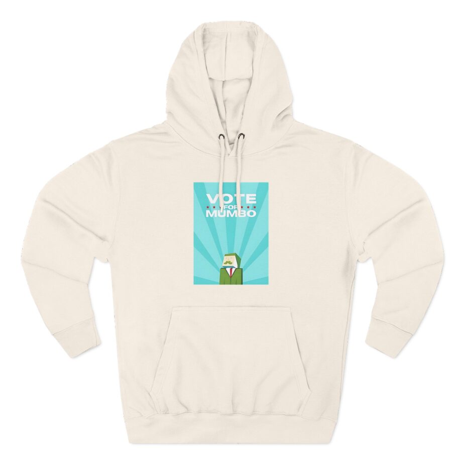 Mumbo Jumbo Vote for Mumbo Three-Panel Fleece Hoodie