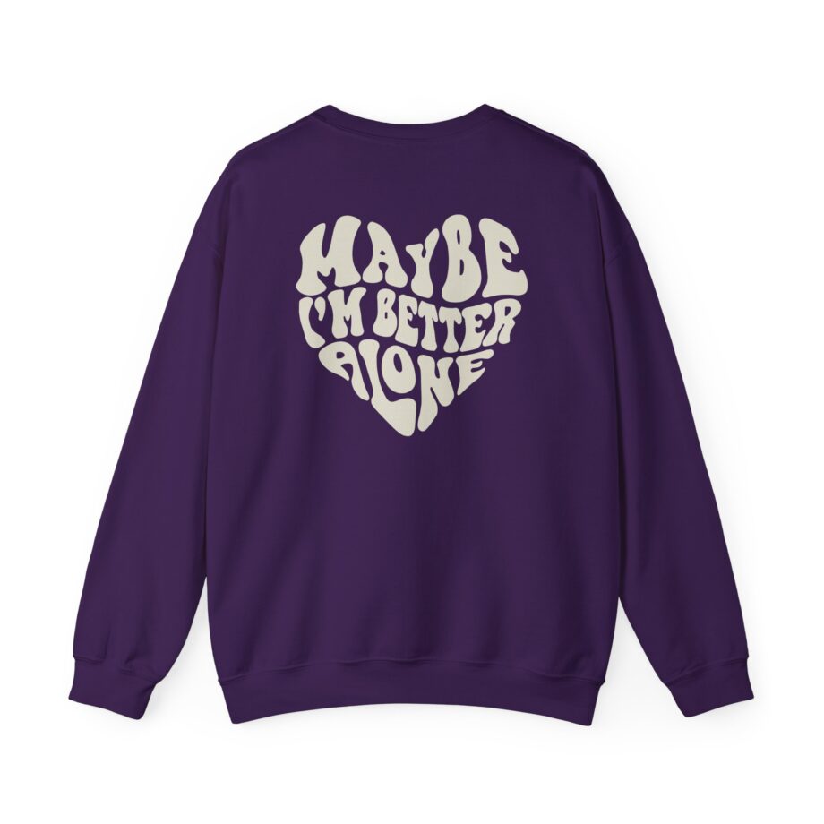Benson Boone Maybe I Am Better Alone Unisex Heavy Blend™ Crewneck Sweatshirt