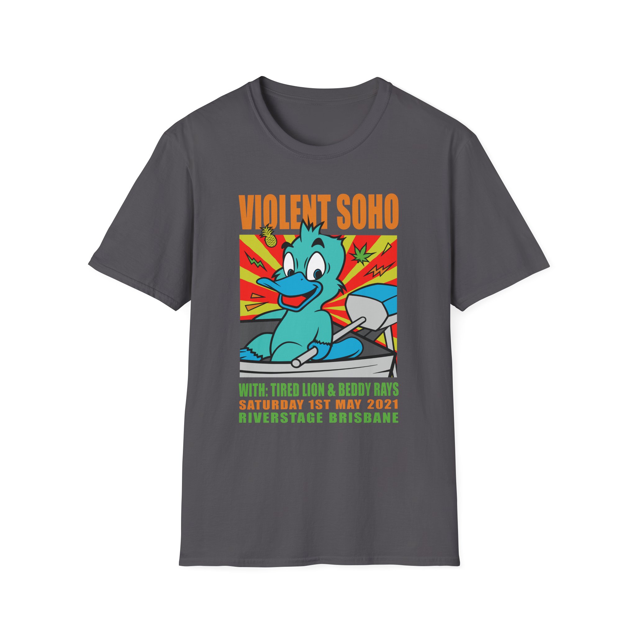 Violent Soho Event Poster Unisex Softstyle T-Shirt