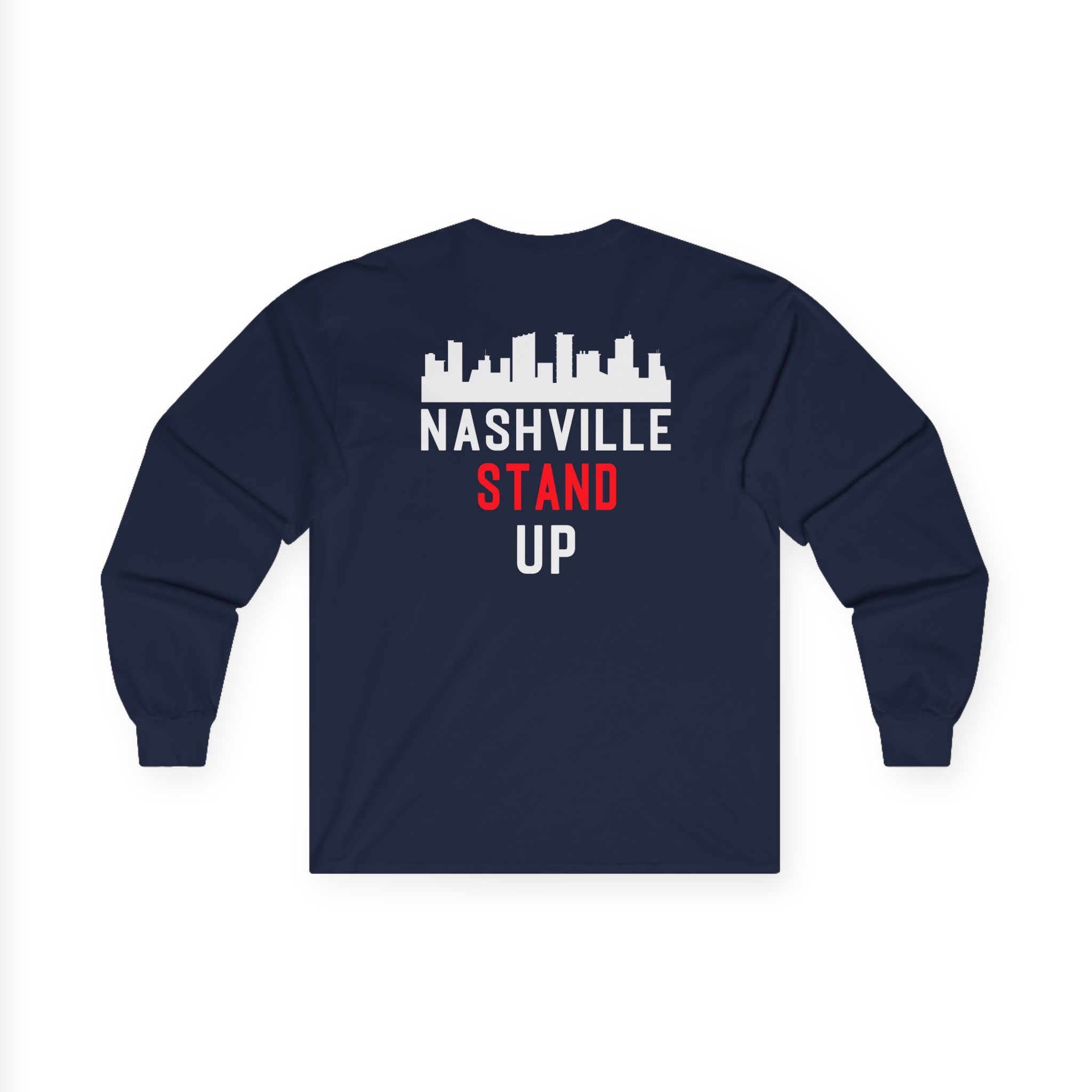 Caleb Plant Nashville Stand Up World Championship Unisex Ultra Cotton Long Sleeve Tee