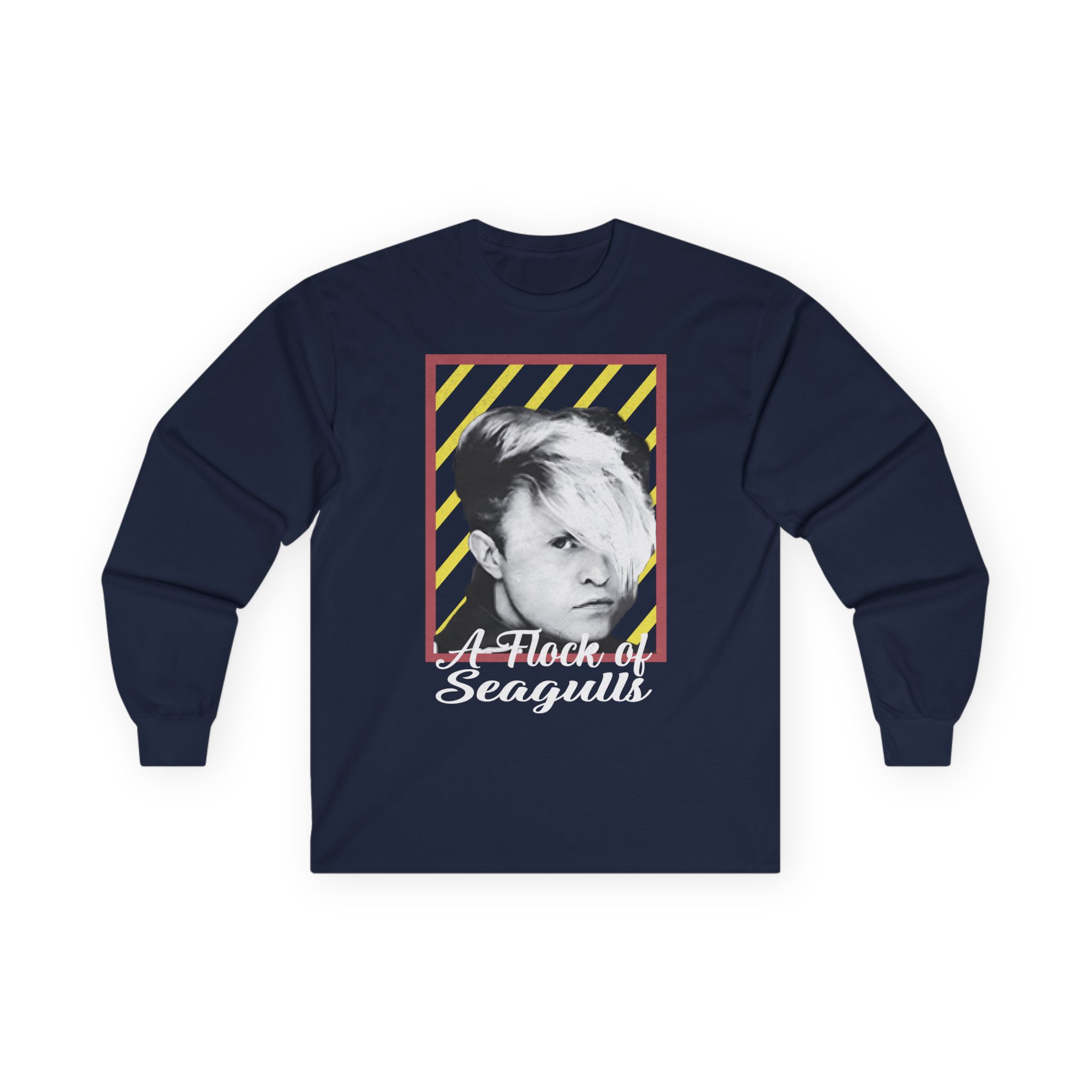 A Flock of Seagulls Neon Unisex Ultra Cotton Long Sleeve Tee