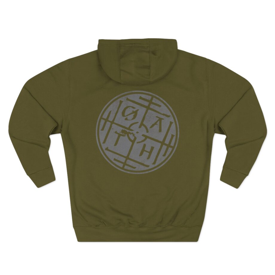 Oathbreaker Hair Three-Panel Fleece Hoodie