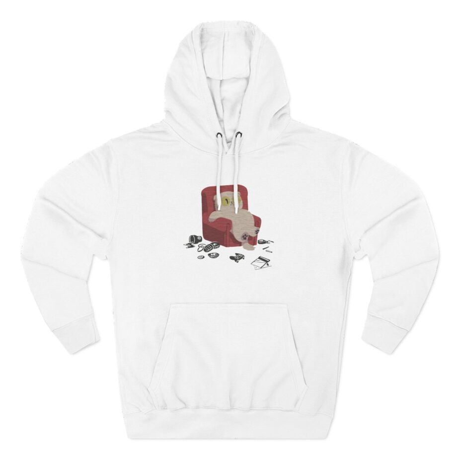 Lirik Lazycat Three-Panel Fleece Hoodie