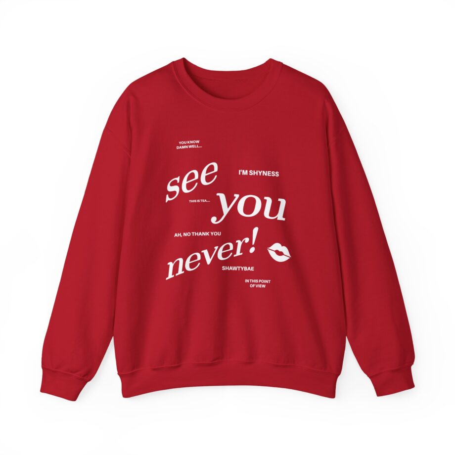 Shawty Bae Diss Gurrr Anniversary Unisex Heavy Blend™ Crewneck Sweatshirt
