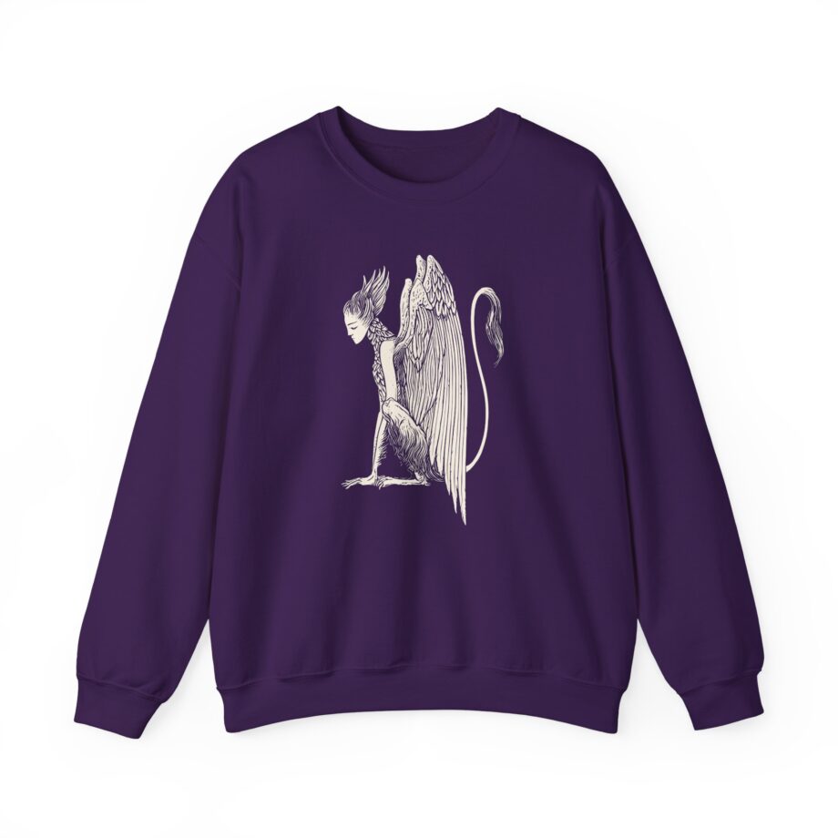 Alcest Spiritual Instinct Back Logo Unisex Heavy Blend™ Crewneck Sweatshirt