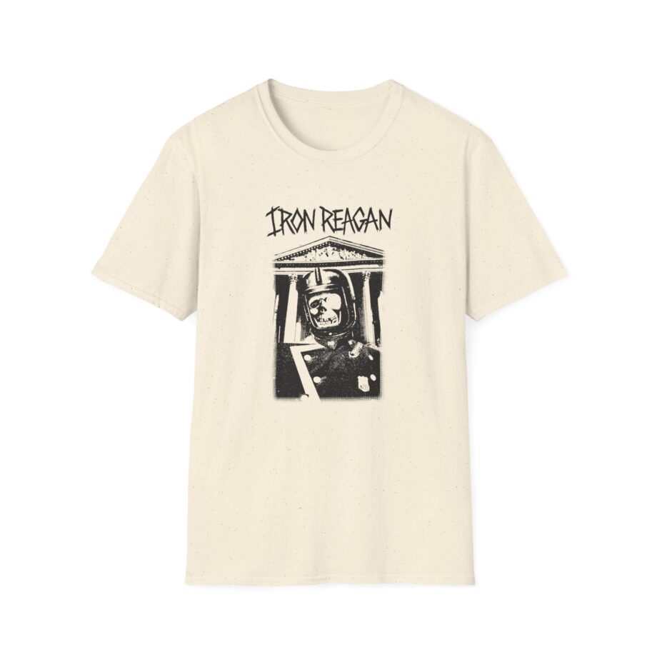 Iron Reagan Rewind Black Ink Unisex Softstyle T-Shirt