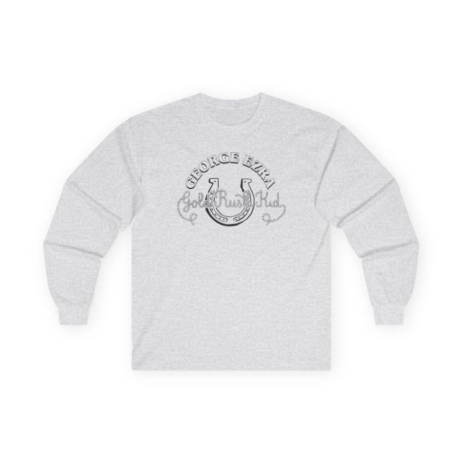 George Ezra Gold Rush Kid Horse Shoe Unisex Ultra Cotton Long Sleeve Tee