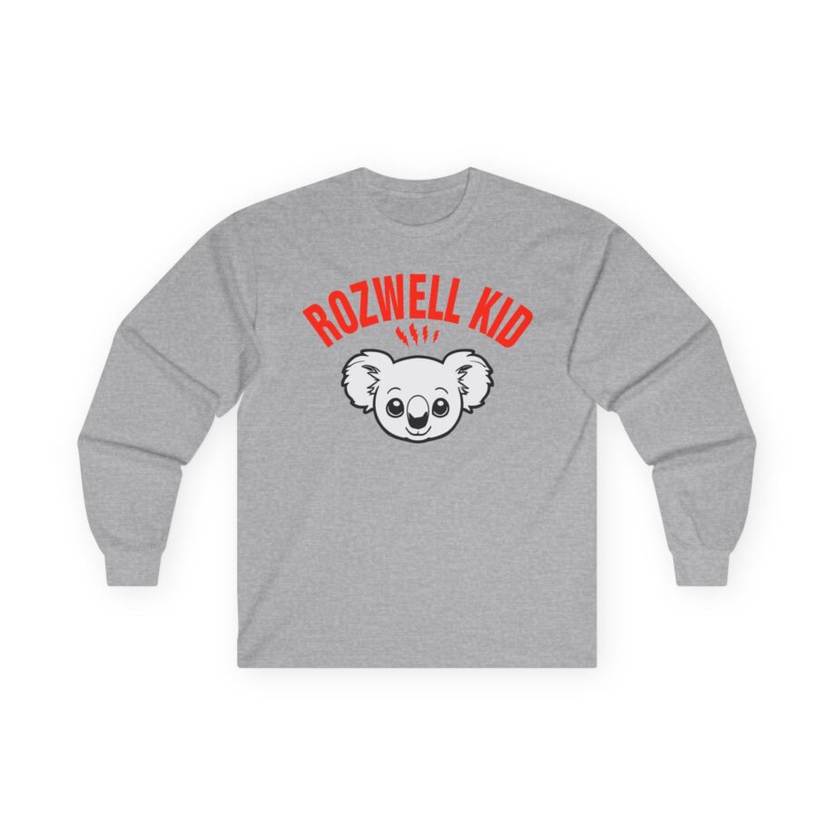 Rozwell Kid Koala Unisex Ultra Cotton Long Sleeve Tee