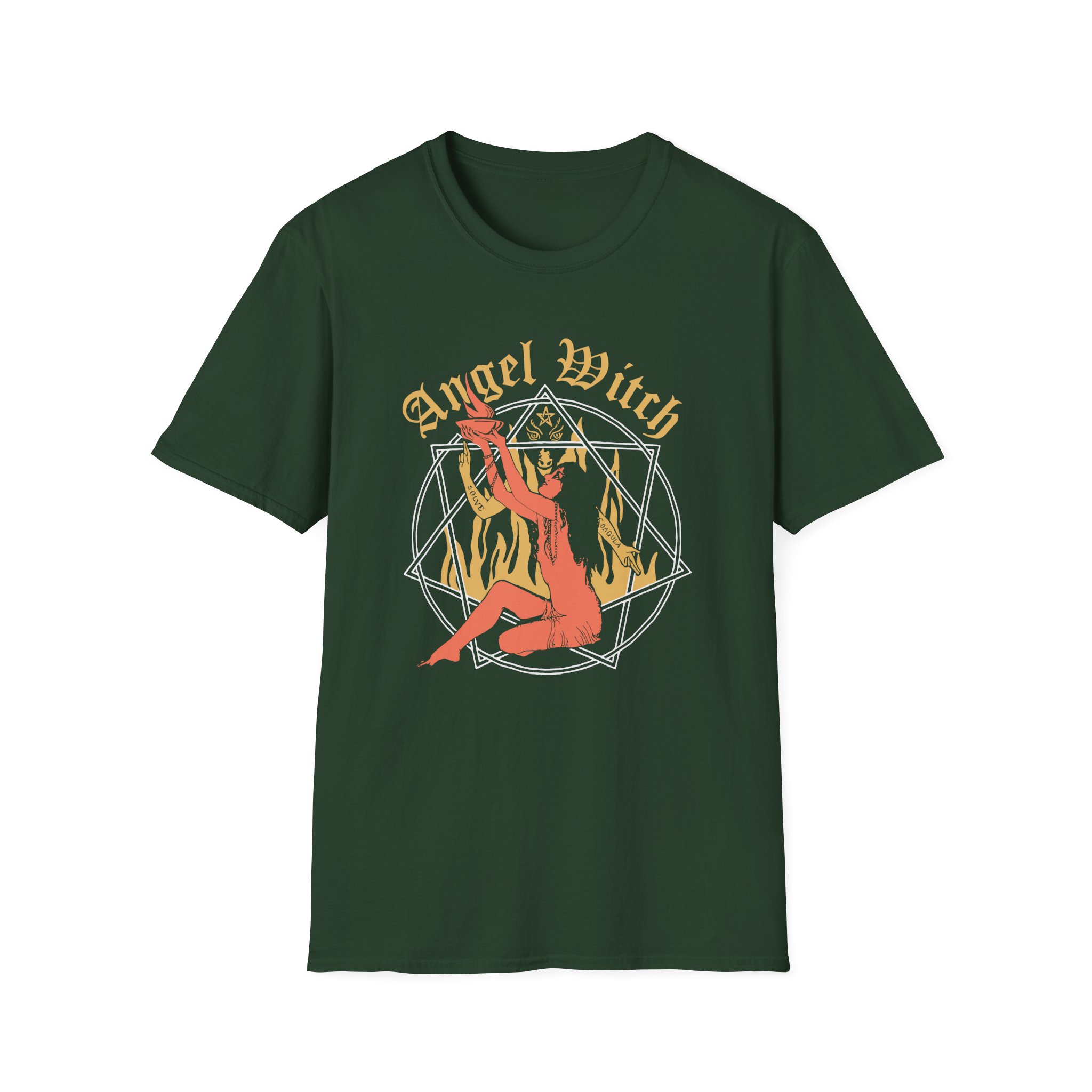 Angel Witch Priestess Unisex Softstyle T-Shirt