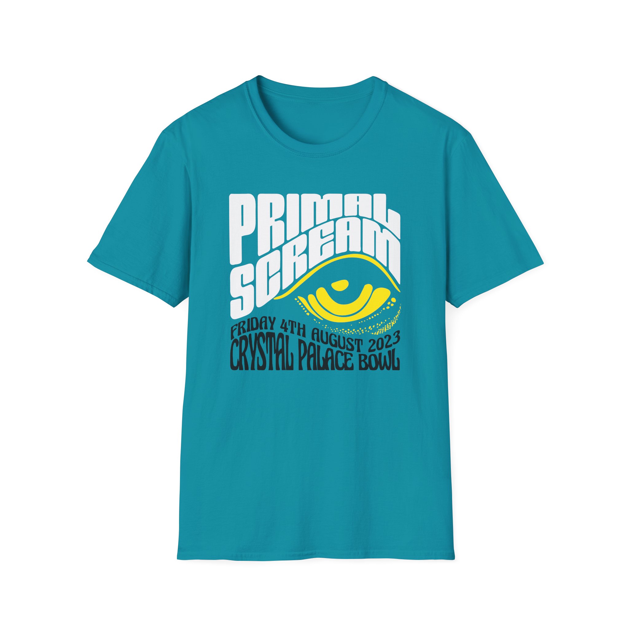 Primal Scream London Crystal Palace Bowl Unisex Softstyle T-Shirt