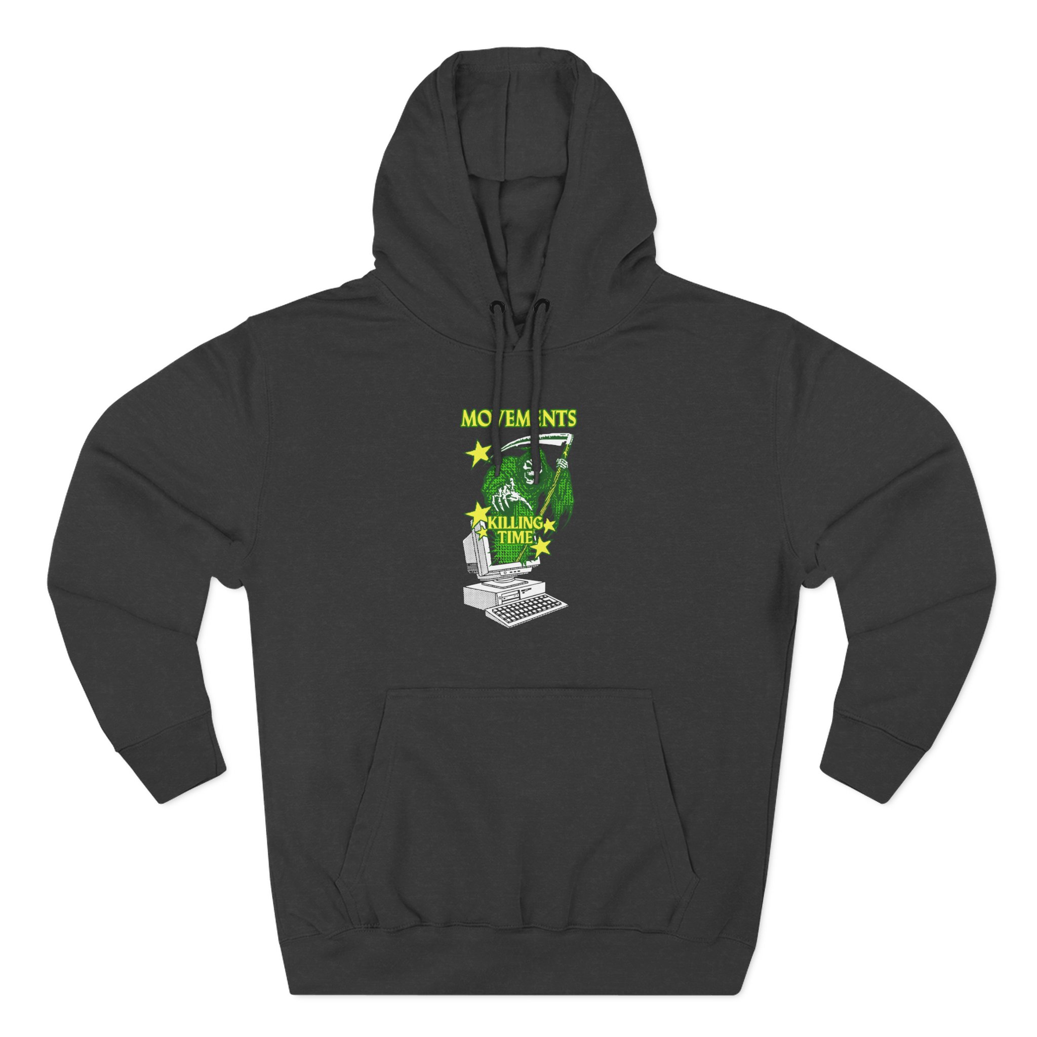 Movements Killing Time Grim Reaper Three-Panel Fleece Hoodie