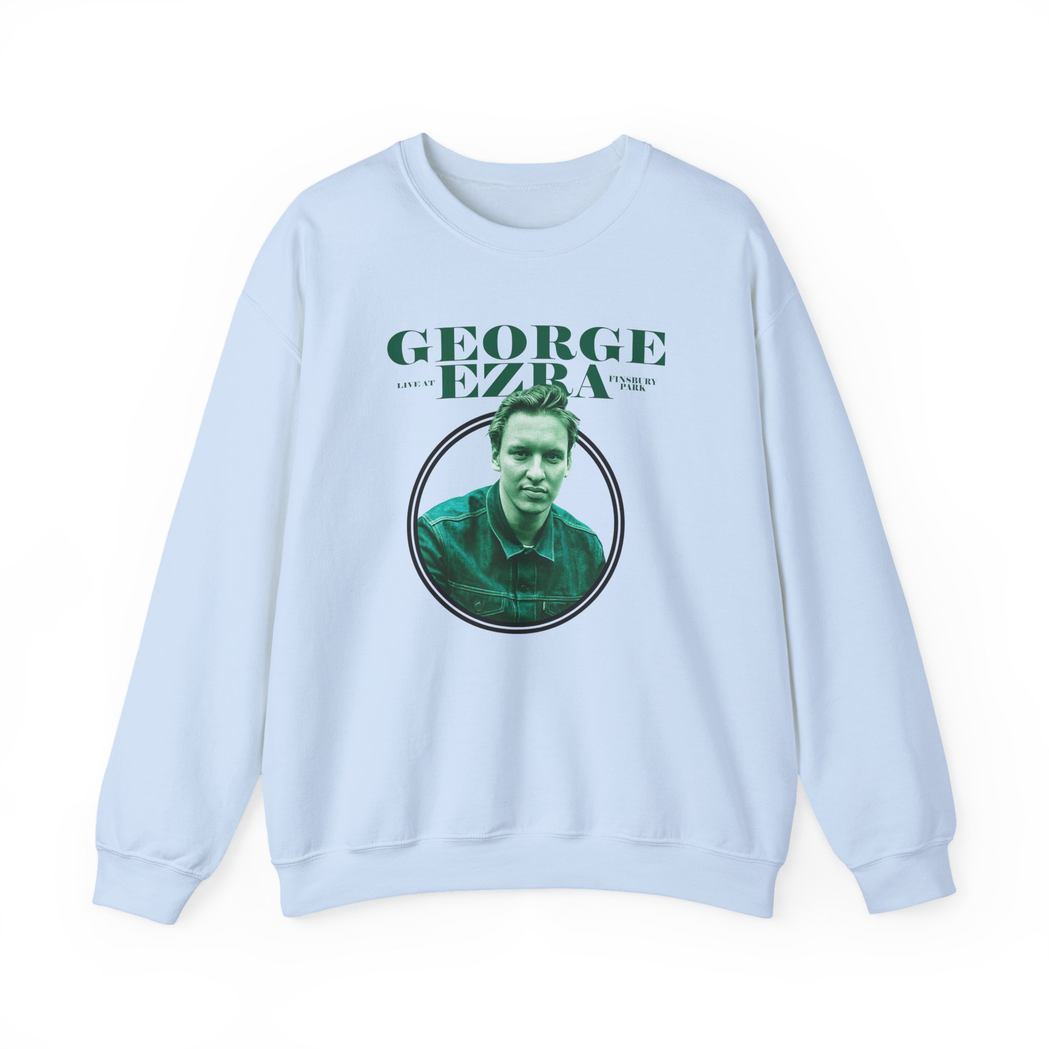 George Ezra Live at Finsbury Park Event Unisex Heavy Blendâ„¢ Crewneck Sweatshirt