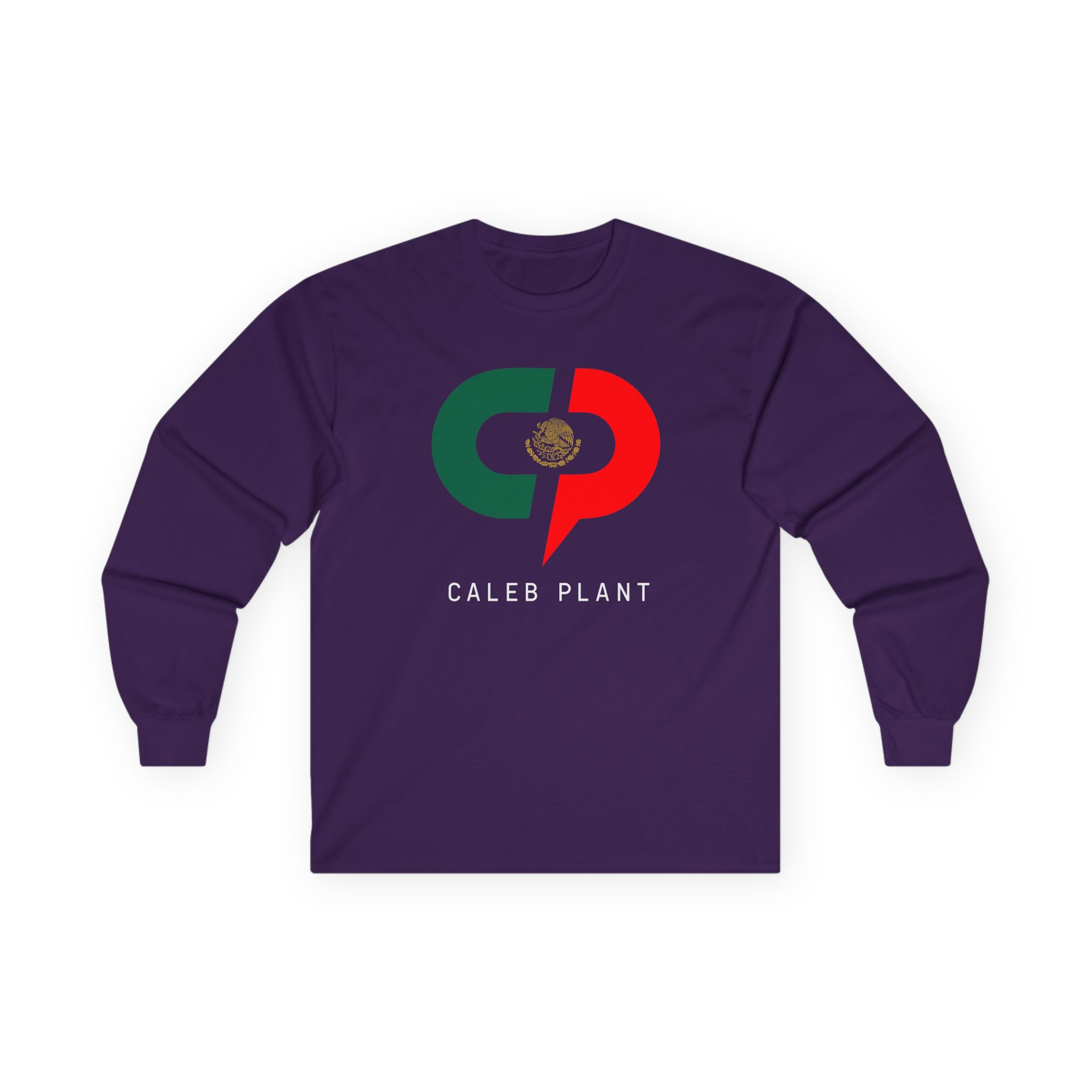Caleb Plant Green White and Red Unisex Ultra Cotton Long Sleeve Tee