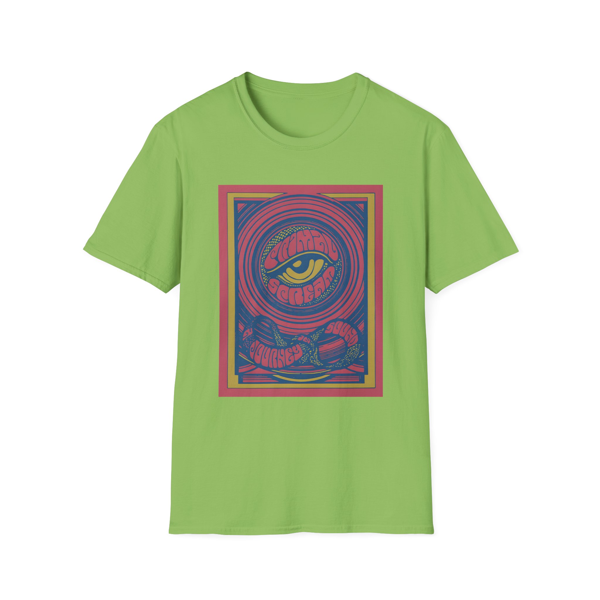 Primal Scream a Journey Into Sound  Unisex Softstyle T-Shirt