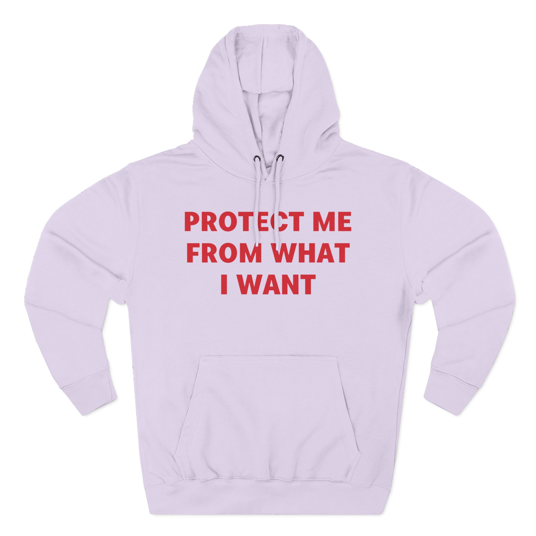 Jenny Holzer Protect Me From What I Want Three-Panel Fleece Hoodie