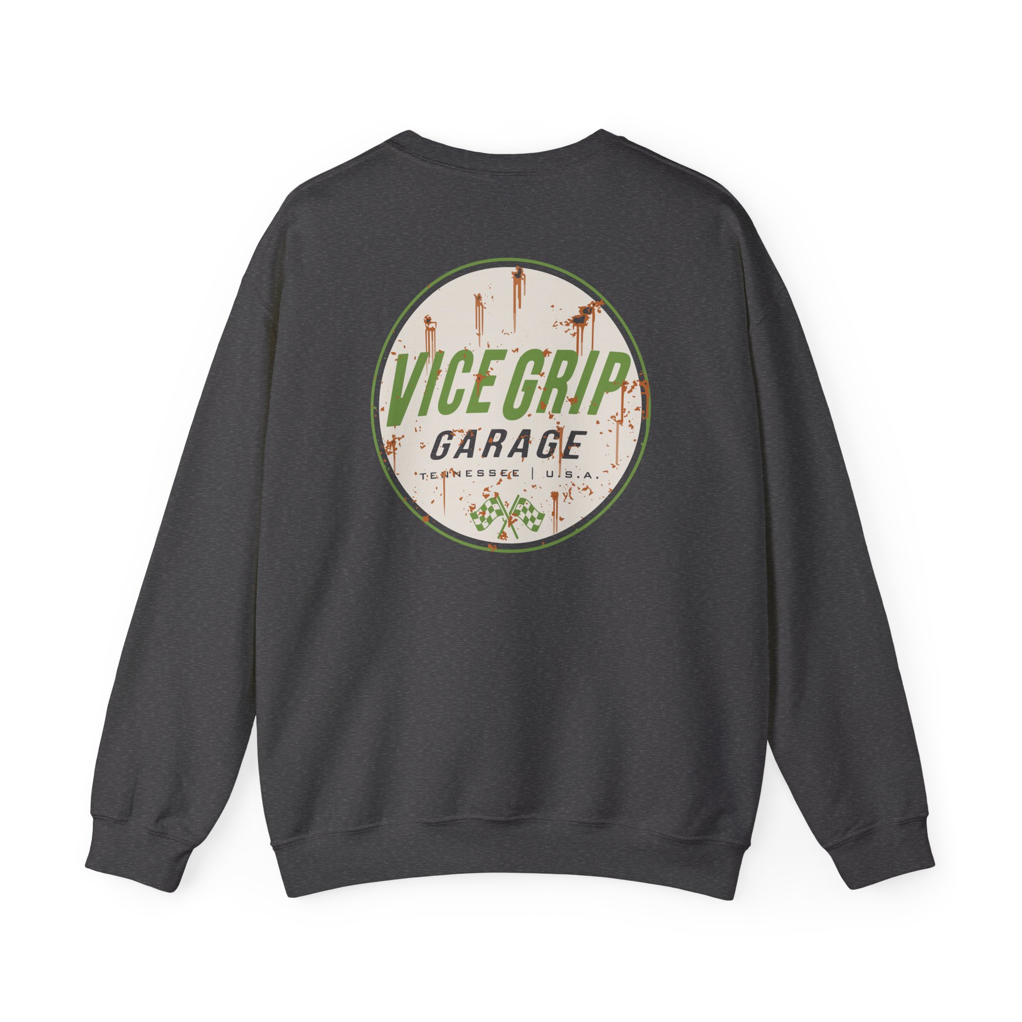 Vicegripgarage Rusty Can Unisex Heavy Blendâ„¢ Crewneck Sweatshirt