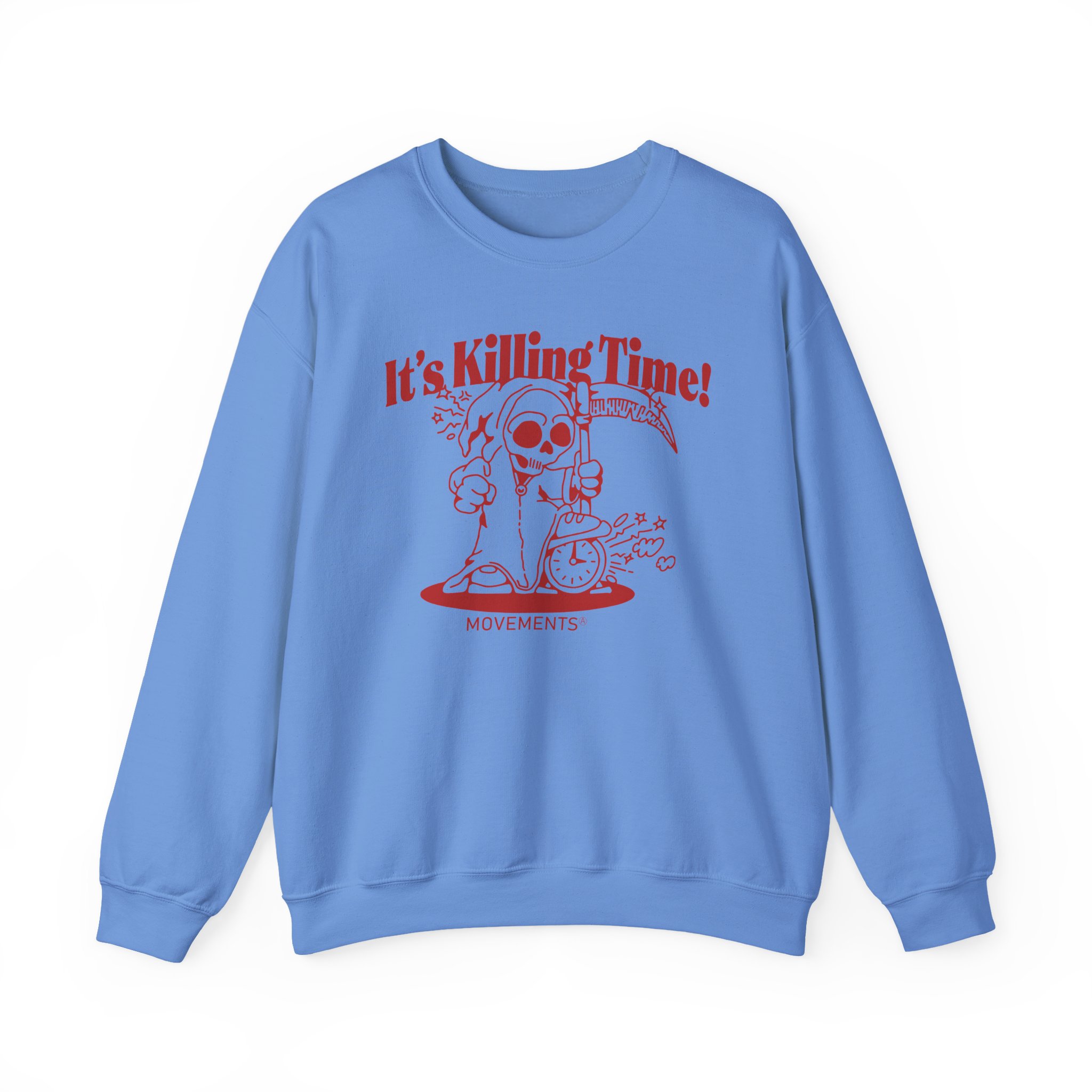 Movements Killing Time Unisex Heavy Blendâ„¢ Crewneck Sweatshirt