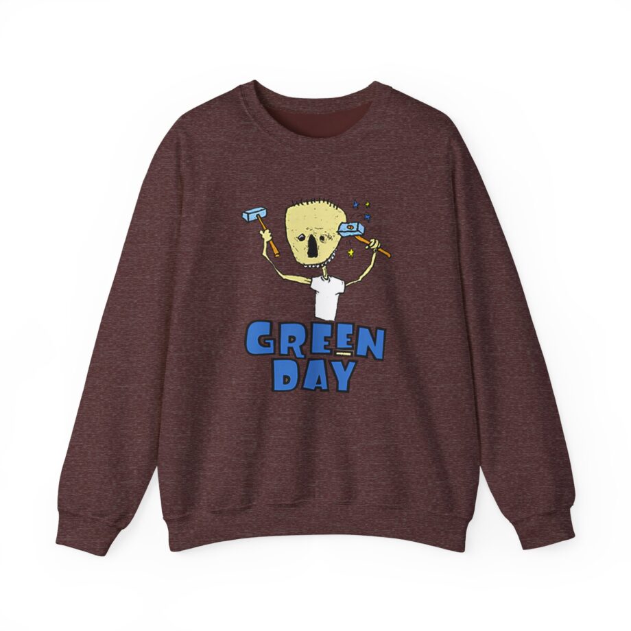 Green Day Nimrod Vintage Hammer Unisex Heavy Blend™ Crewneck Sweatshirt