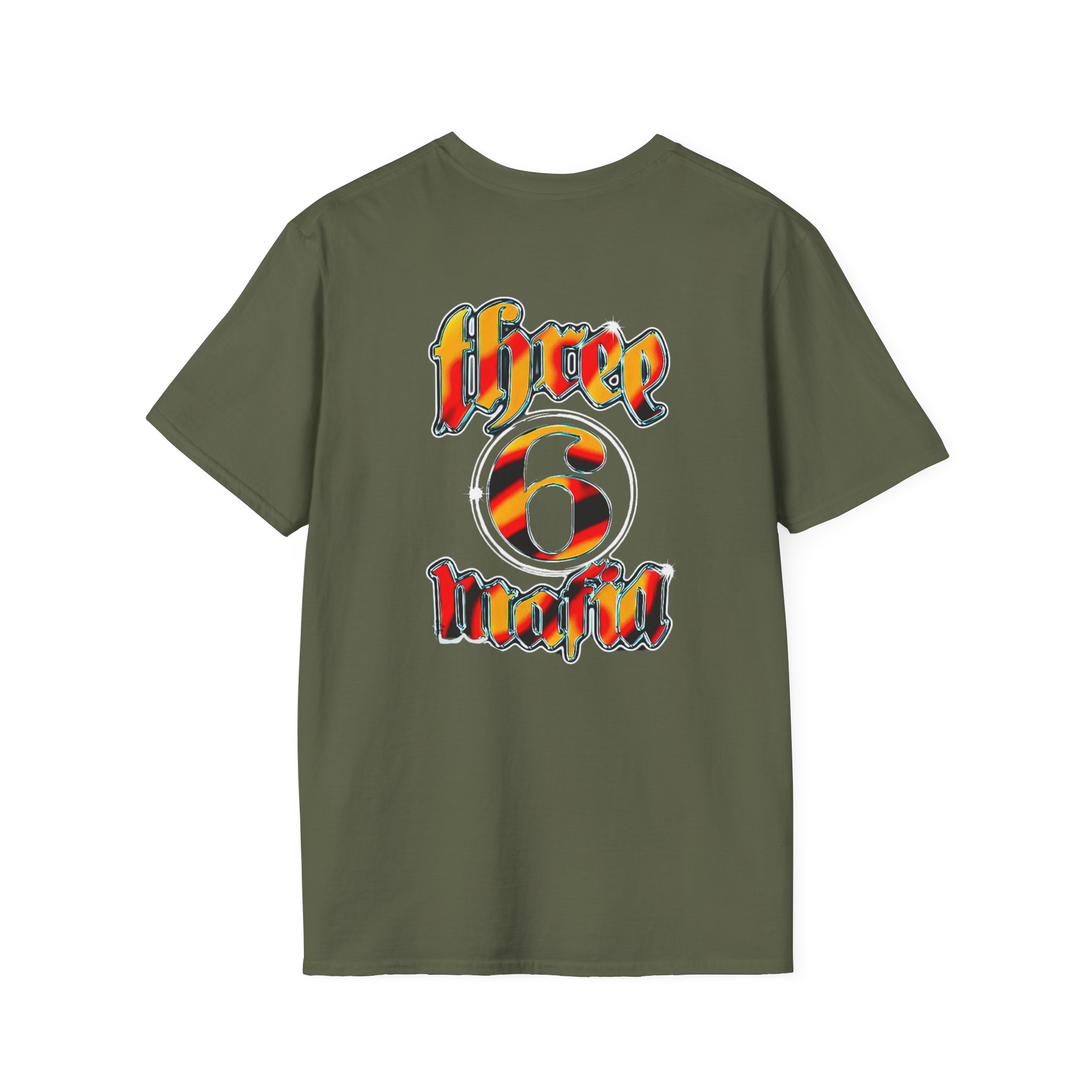 Three 6 Mafia Just Like Us Unisex Softstyle T-Shirt