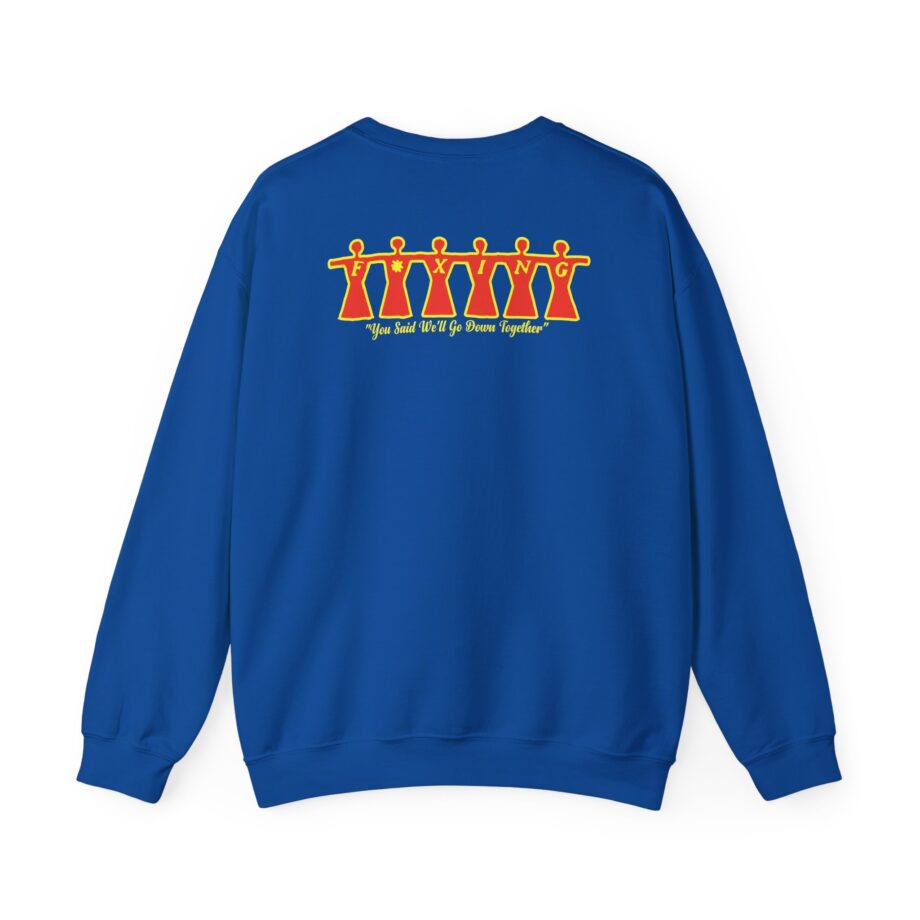 Foxing Moon Face Unisex Heavy Blend™ Crewneck Sweatshirt