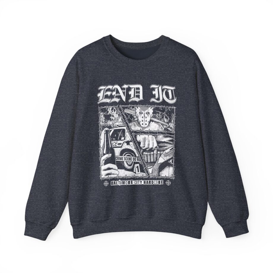 End It Crime Scene Unisex Heavy Blend™ Crewneck Sweatshirt