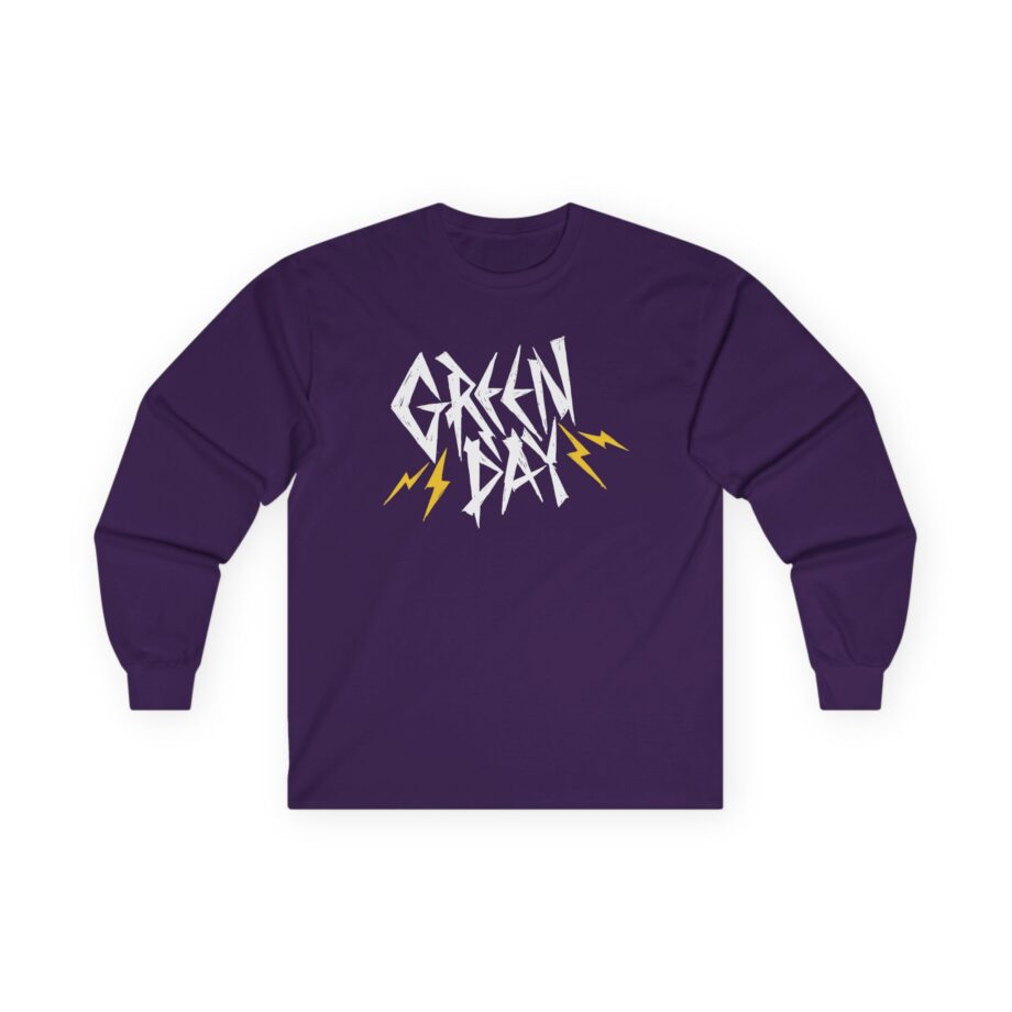 Green Day Bolt Logo Unisex Ultra Cotton Long Sleeve Tee